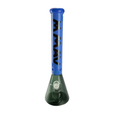18" Color Float sleeve Beaker Bong